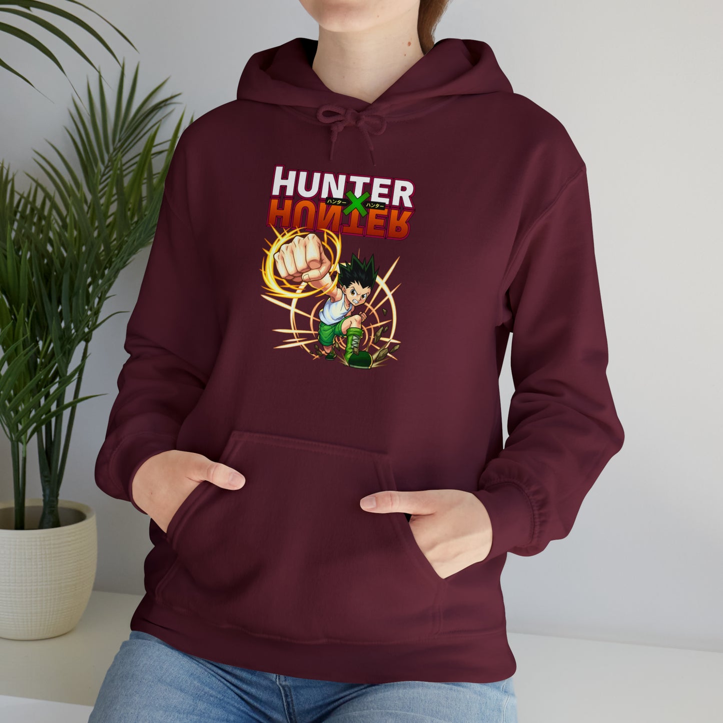 3MLLC | Hunter X Hunter Gon Anime Manga Hoodie Unisex Heavy Blend™ Hooded Sweatshirt