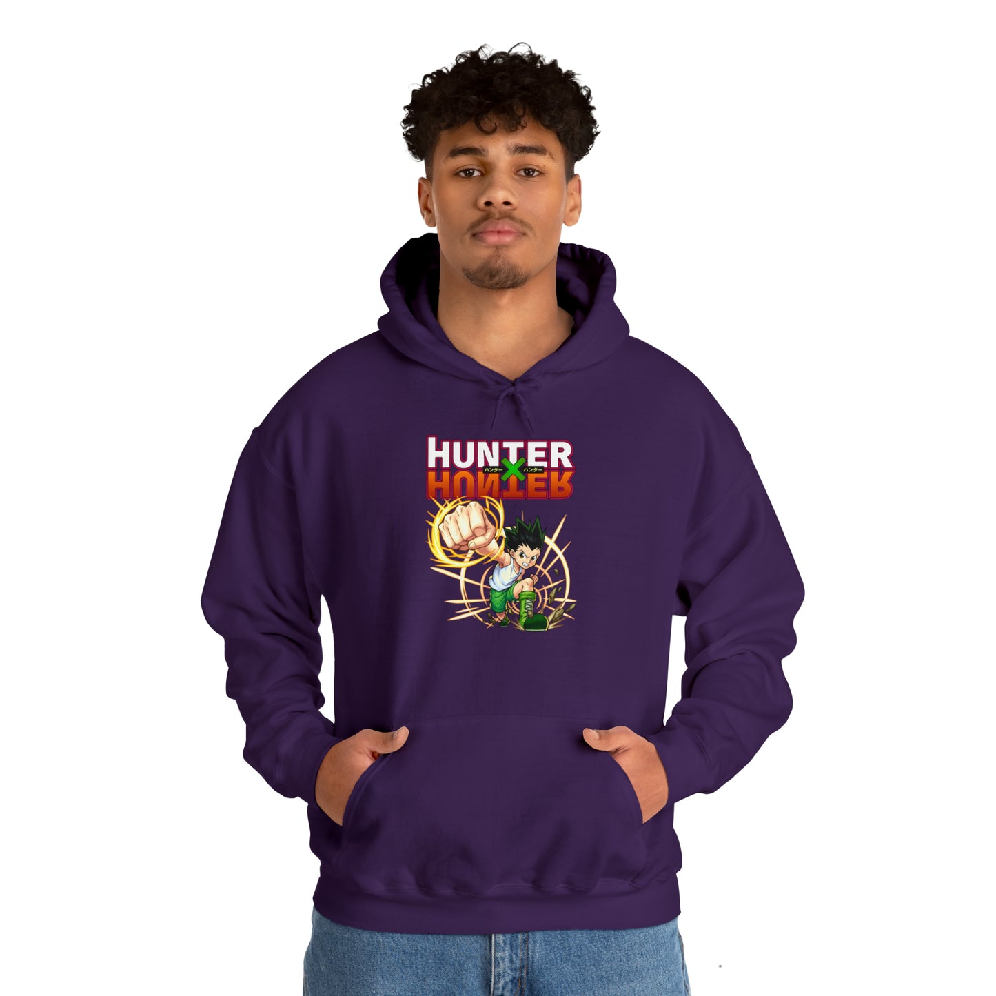 3MLLC | Hunter X Hunter Gon Anime Manga Hoodie Unisex Heavy Blend™ Hooded Sweatshirt