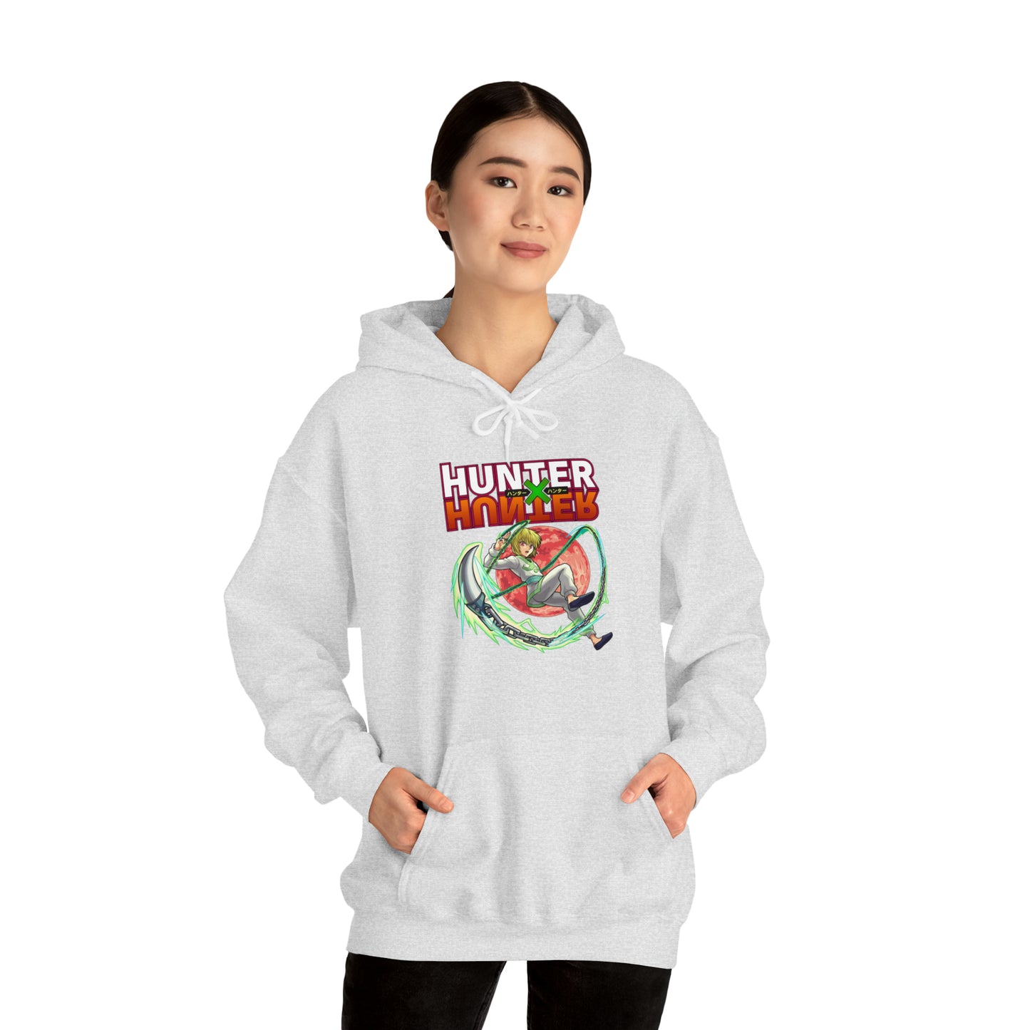 3MLLC | Kurapika Hunter X Hunter Anime Manga Hoodie Unisex Heavy Blend™ Hooded Sweatshirt