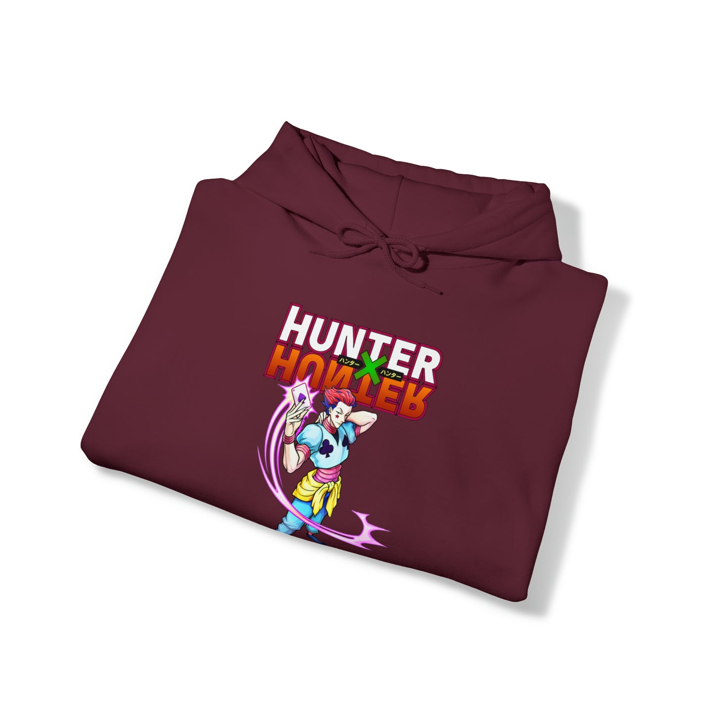 3MLLC | Hisoka Hunter x Hunter Anime Manga Unisex Heavy Blend™ Hooded Sweatshirt