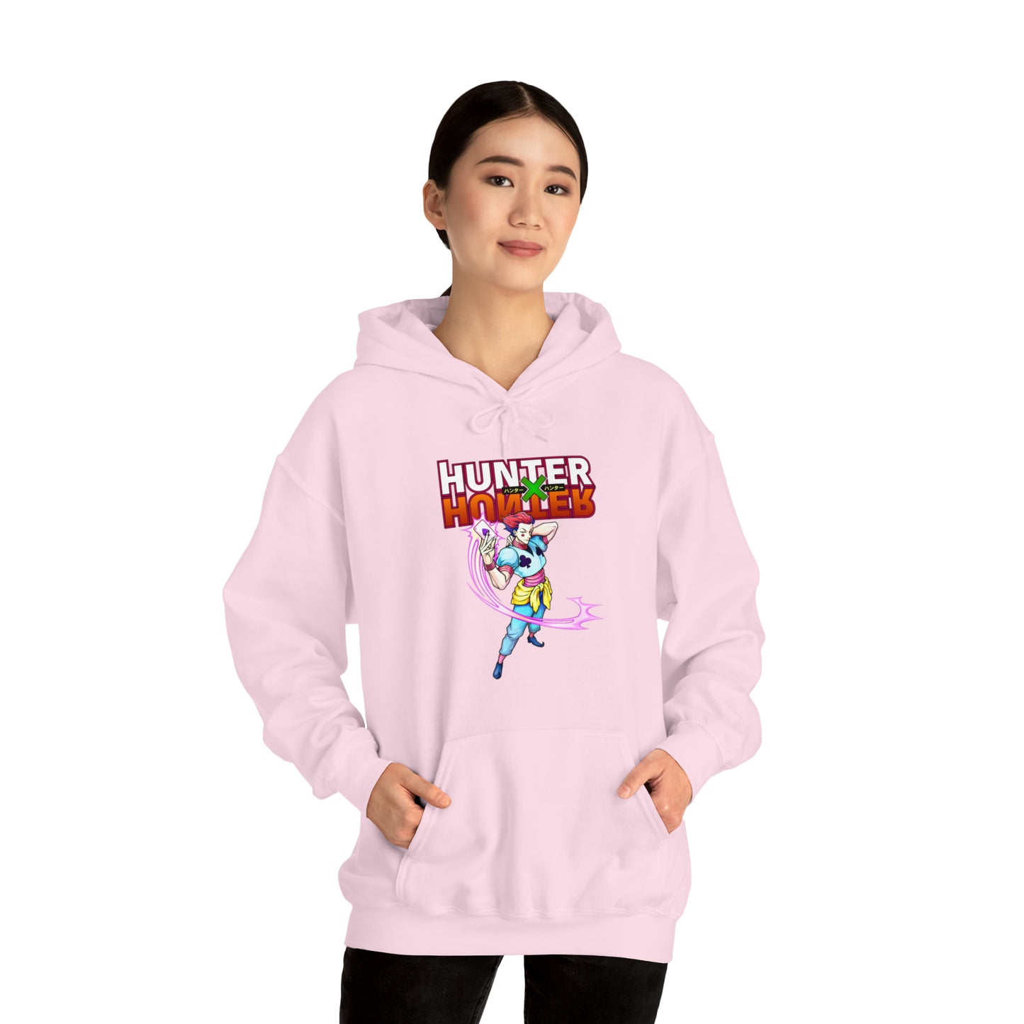 3MLLC | Hisoka Hunter x Hunter Anime Manga Unisex Heavy Blend™ Hooded Sweatshirt