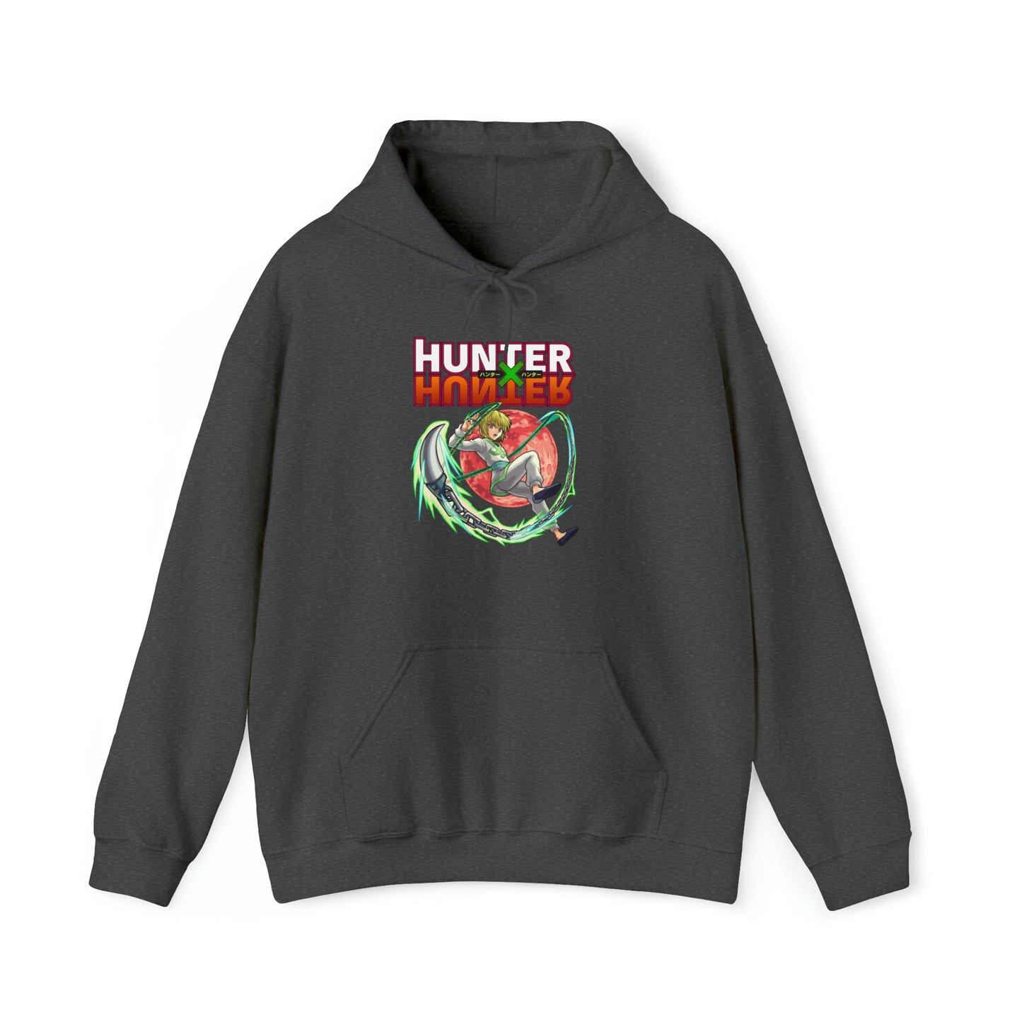 3MLLC | Kurapika Hunter X Hunter Anime Manga Hoodie Unisex Heavy Blend™ Hooded Sweatshirt