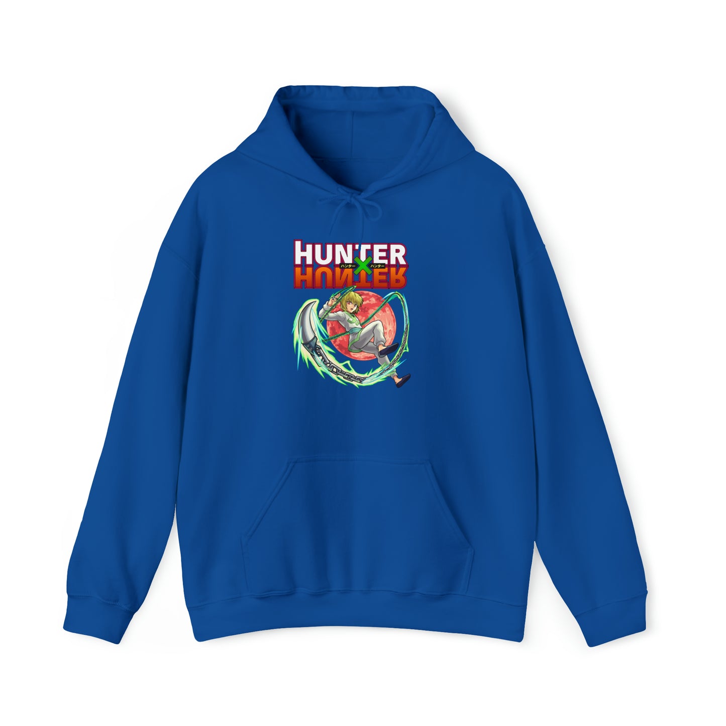 3MLLC | Kurapika Hunter X Hunter Anime Manga Hoodie Unisex Heavy Blend™ Hooded Sweatshirt