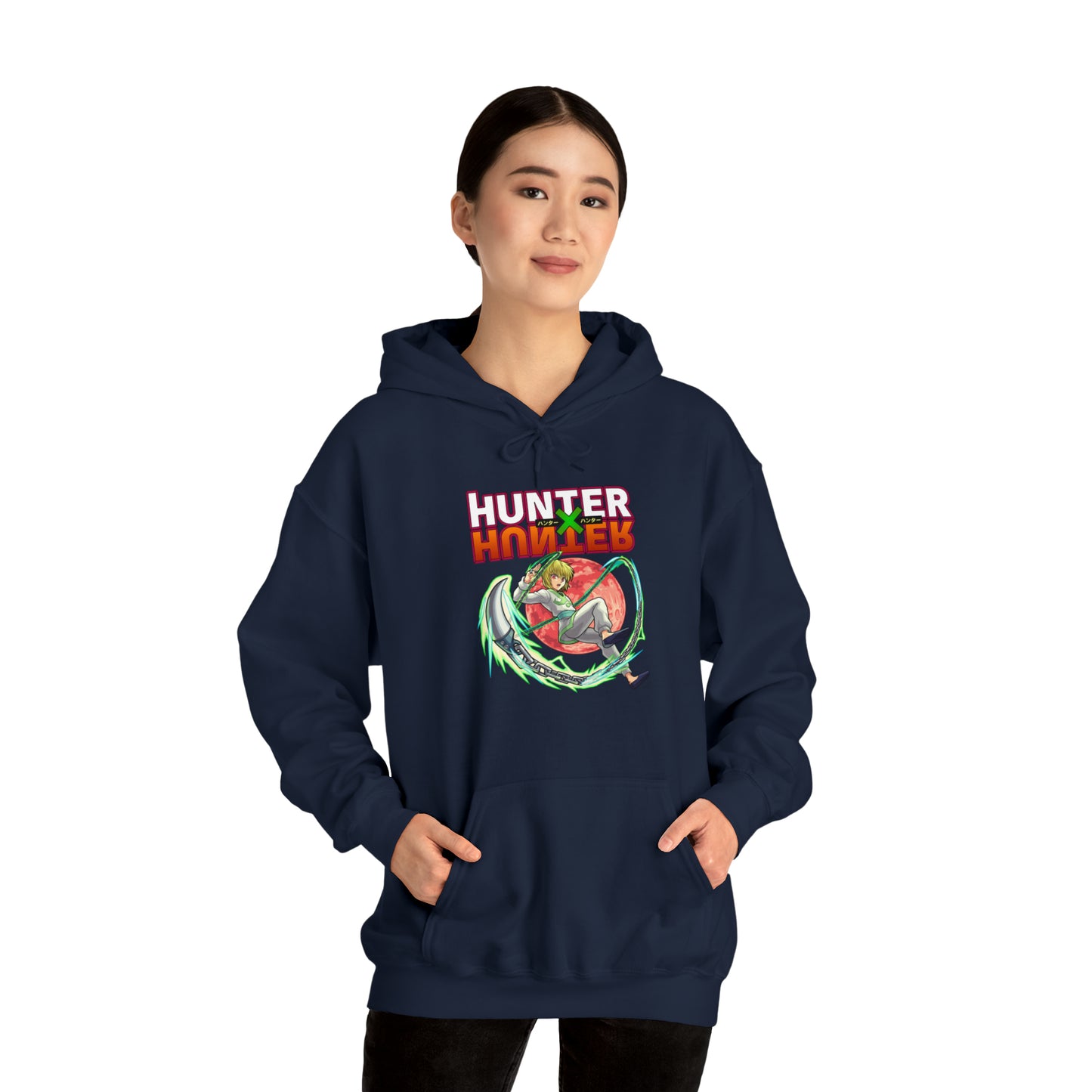 3MLLC | Kurapika Hunter X Hunter Anime Manga Hoodie Unisex Heavy Blend™ Hooded Sweatshirt