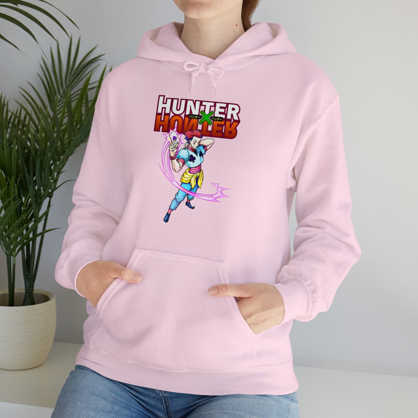 3MLLC | Hisoka Hunter x Hunter Anime Manga Unisex Heavy Blend™ Hooded Sweatshirt