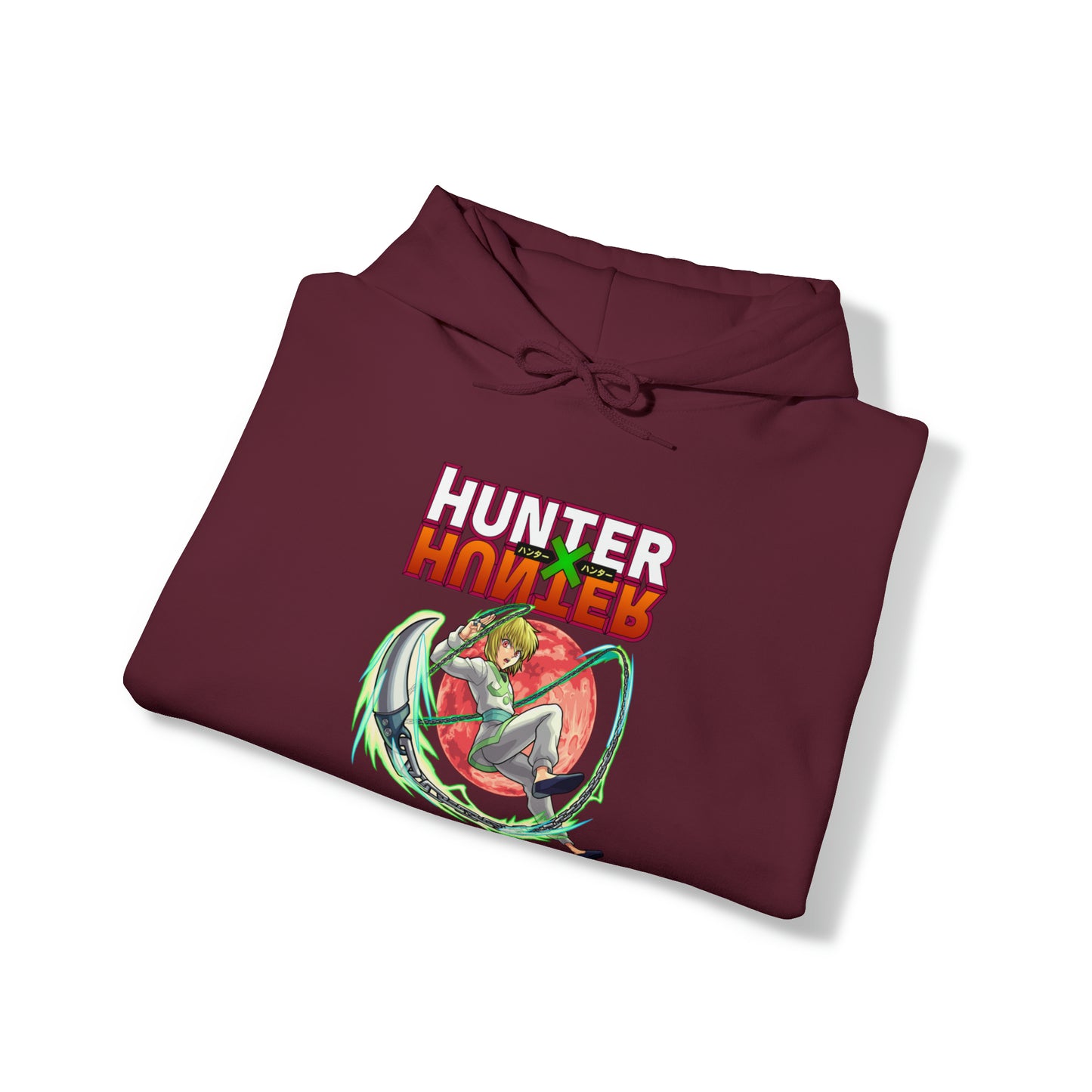 3MLLC | Kurapika Hunter X Hunter Anime Manga Hoodie Unisex Heavy Blend™ Hooded Sweatshirt