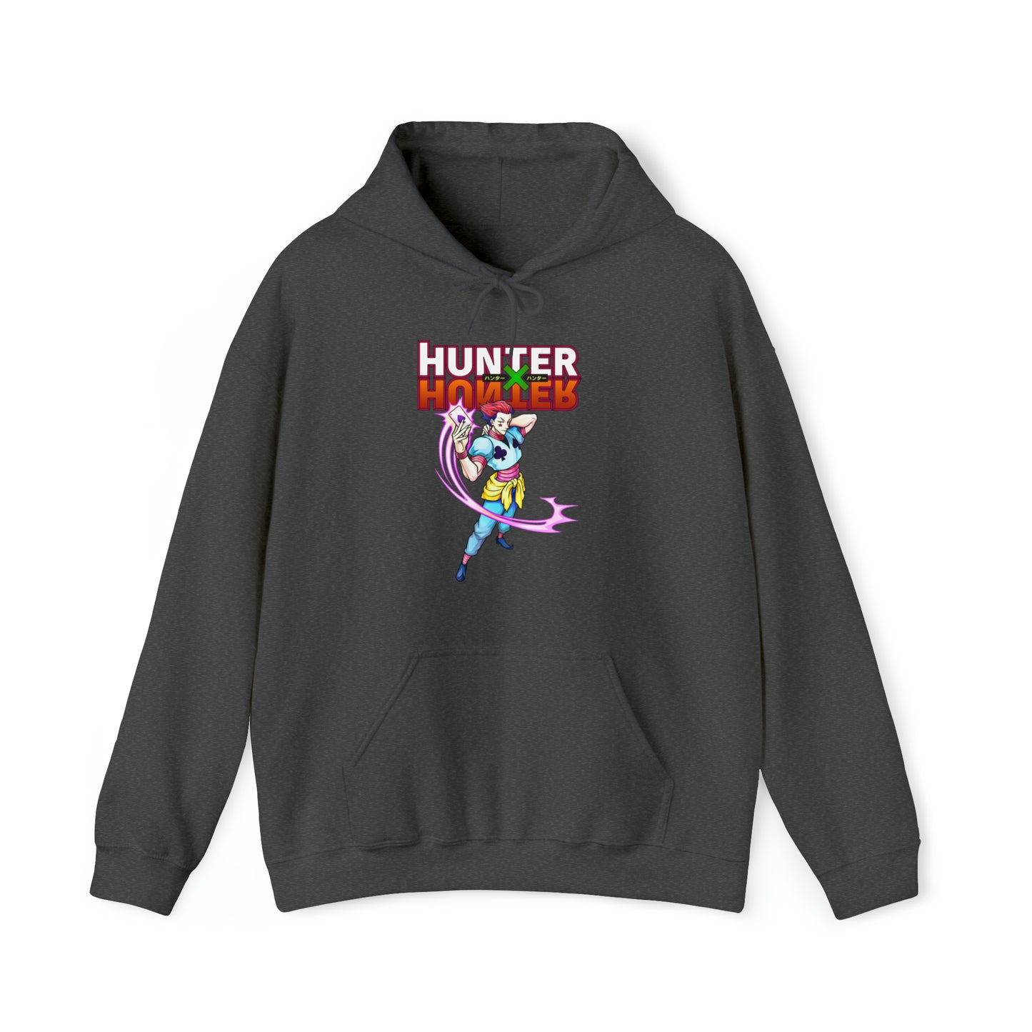 3MLLC | Hisoka Hunter x Hunter Anime Manga Unisex Heavy Blend™ Hooded Sweatshirt