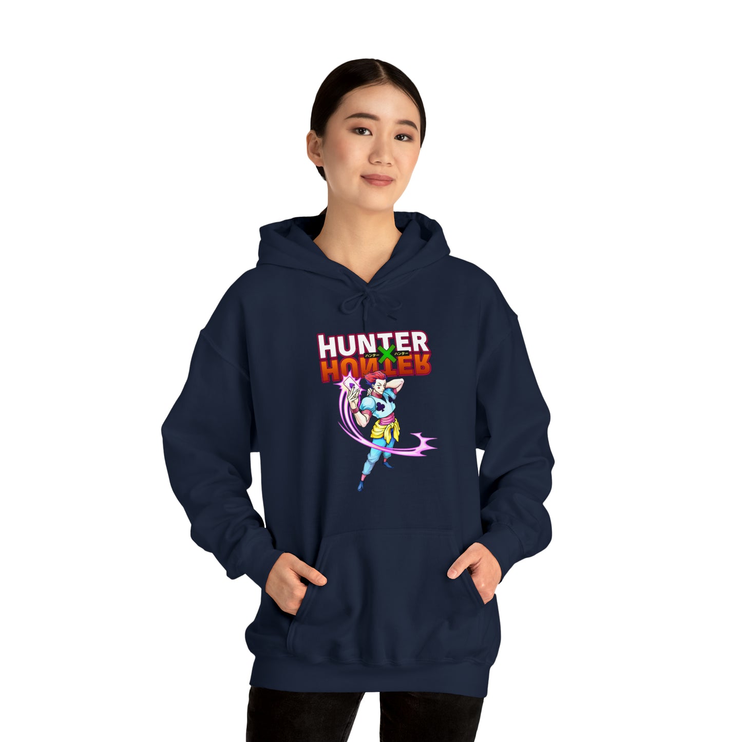 3MLLC | Hisoka Hunter x Hunter Anime Manga Unisex Heavy Blend™ Hooded Sweatshirt