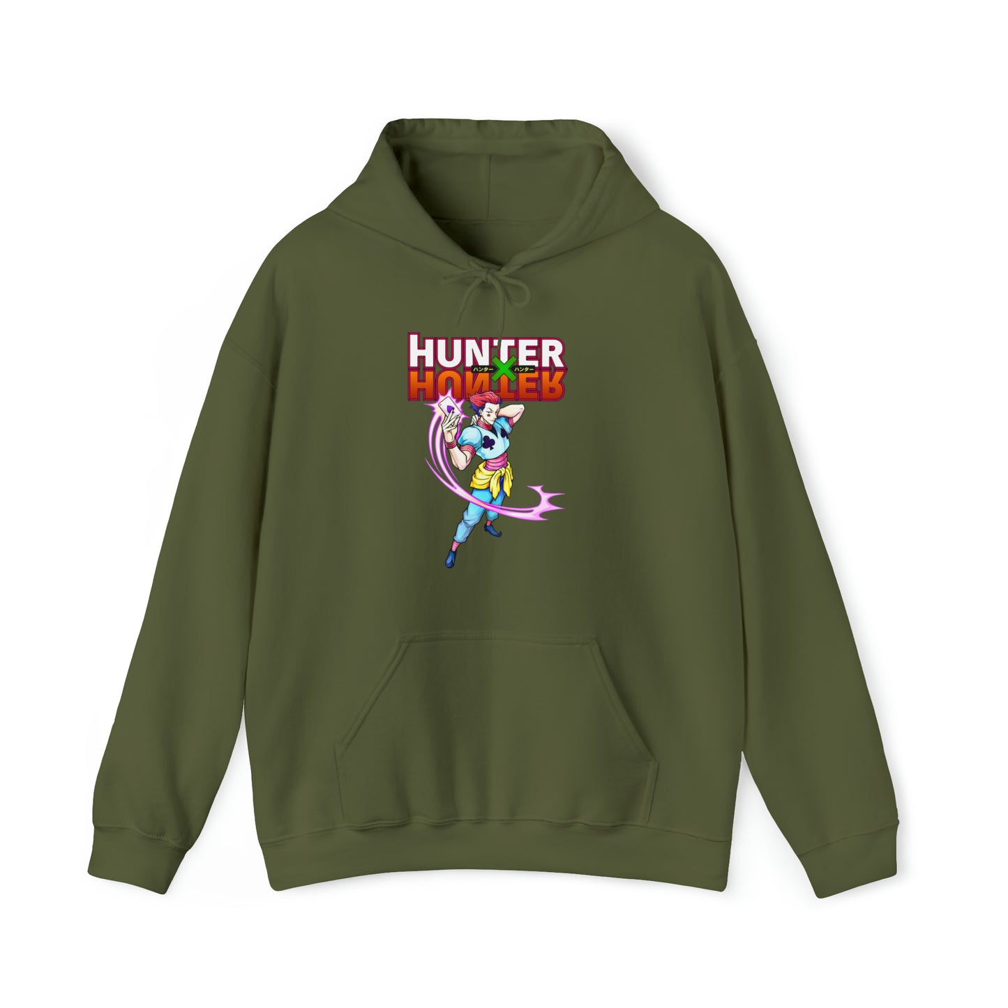 3MLLC | Hisoka Hunter x Hunter Anime Manga Unisex Heavy Blend™ Hooded Sweatshirt