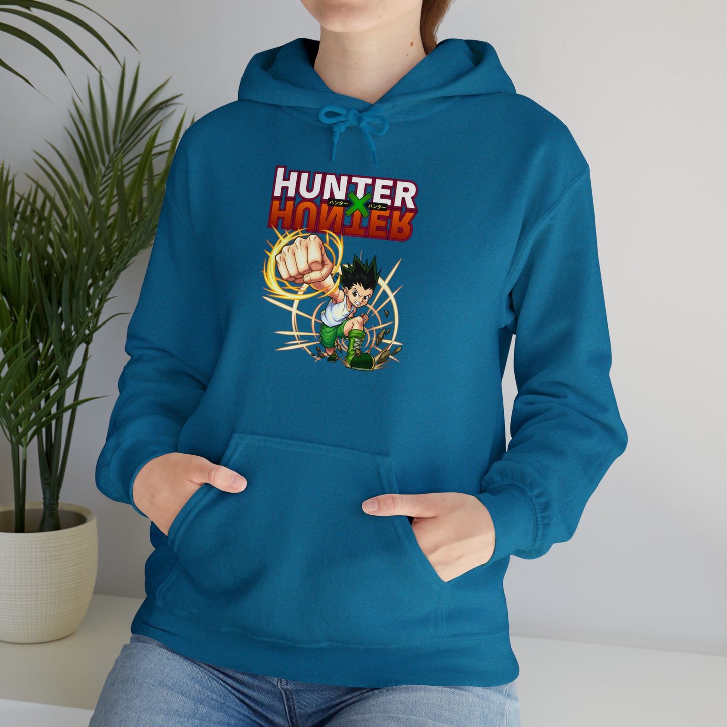3MLLC | Hunter X Hunter Gon Anime Manga Hoodie Unisex Heavy Blend™ Hooded Sweatshirt