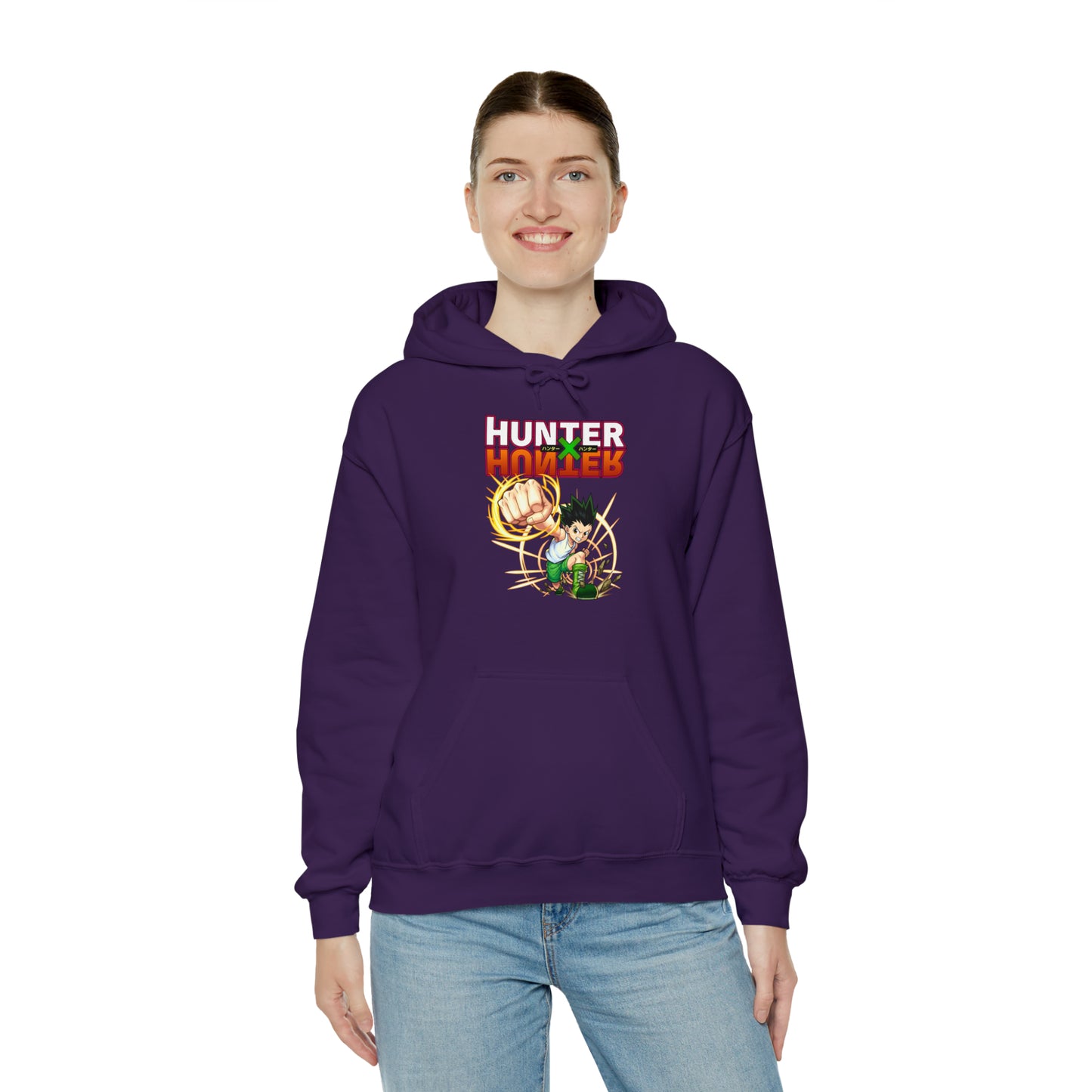 3MLLC | Hunter X Hunter Gon Anime Manga Hoodie Unisex Heavy Blend™ Hooded Sweatshirt