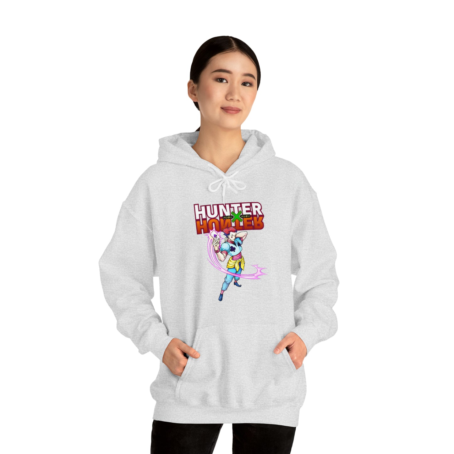 3MLLC | Hisoka Hunter x Hunter Anime Manga Unisex Heavy Blend™ Hooded Sweatshirt