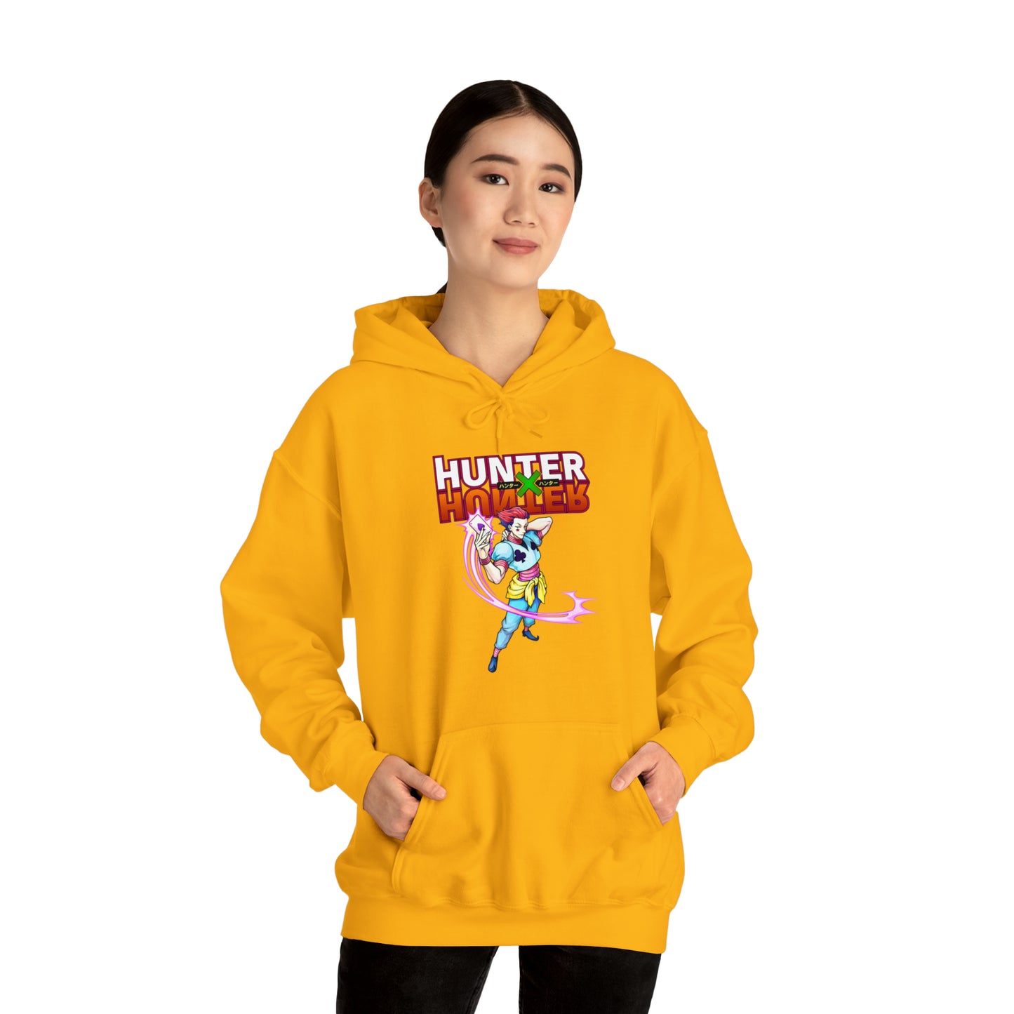 3MLLC | Hisoka Hunter x Hunter Anime Manga Unisex Heavy Blend™ Hooded Sweatshirt