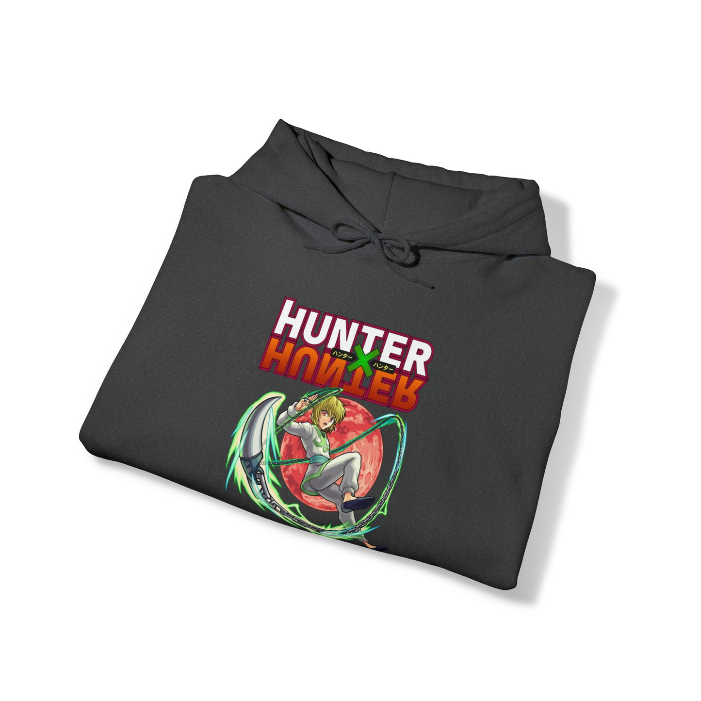 3MLLC | Kurapika Hunter X Hunter Anime Manga Hoodie Unisex Heavy Blend™ Hooded Sweatshirt