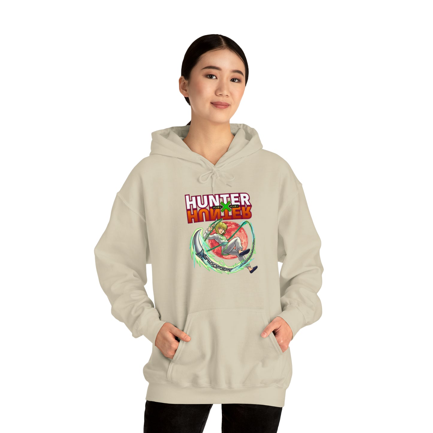 3MLLC | Kurapika Hunter X Hunter Anime Manga Hoodie Unisex Heavy Blend™ Hooded Sweatshirt