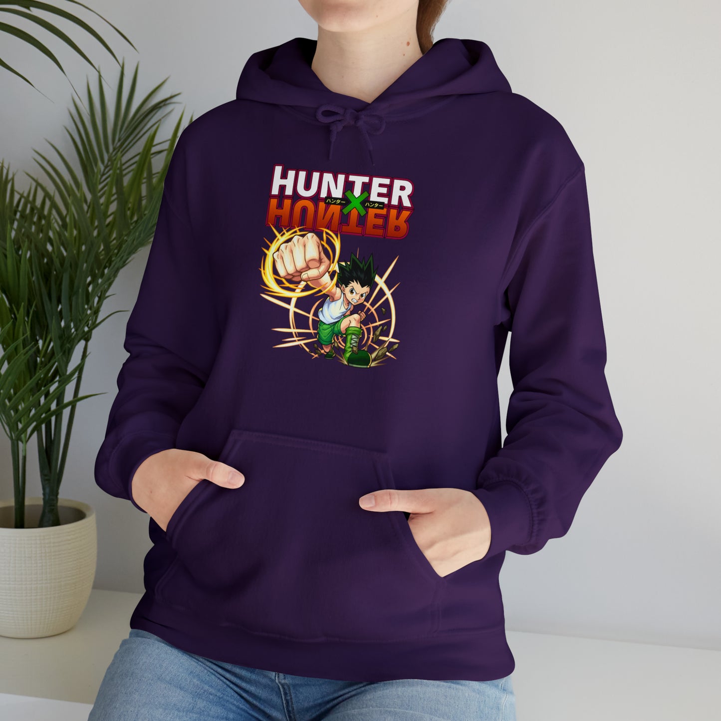 3MLLC | Hunter X Hunter Gon Anime Manga Hoodie Unisex Heavy Blend™ Hooded Sweatshirt