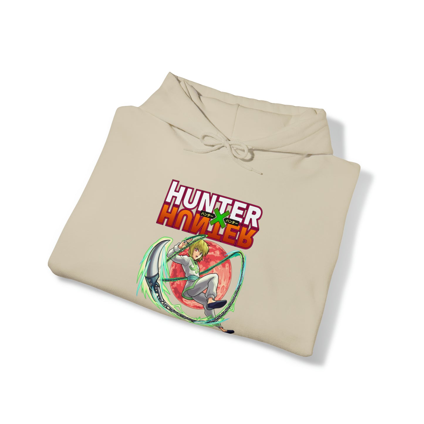 3MLLC | Kurapika Hunter X Hunter Anime Manga Hoodie Unisex Heavy Blend™ Hooded Sweatshirt