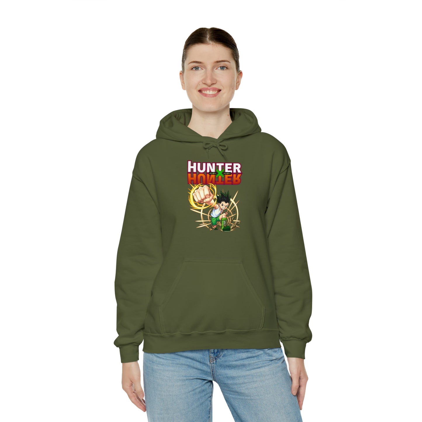 3MLLC | Hunter X Hunter Gon Anime Manga Hoodie Unisex Heavy Blend™ Hooded Sweatshirt