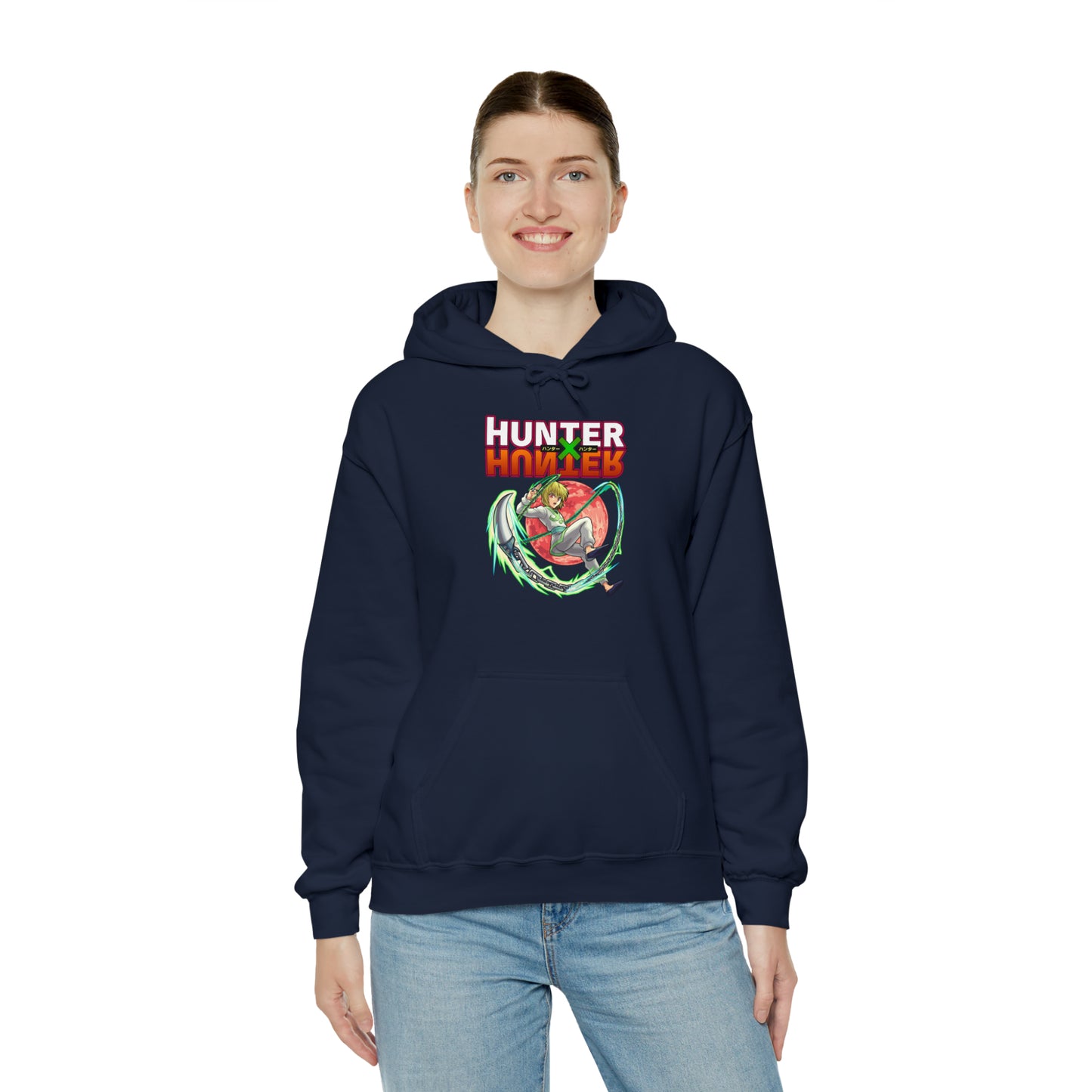 3MLLC | Kurapika Hunter X Hunter Anime Manga Hoodie Unisex Heavy Blend™ Hooded Sweatshirt