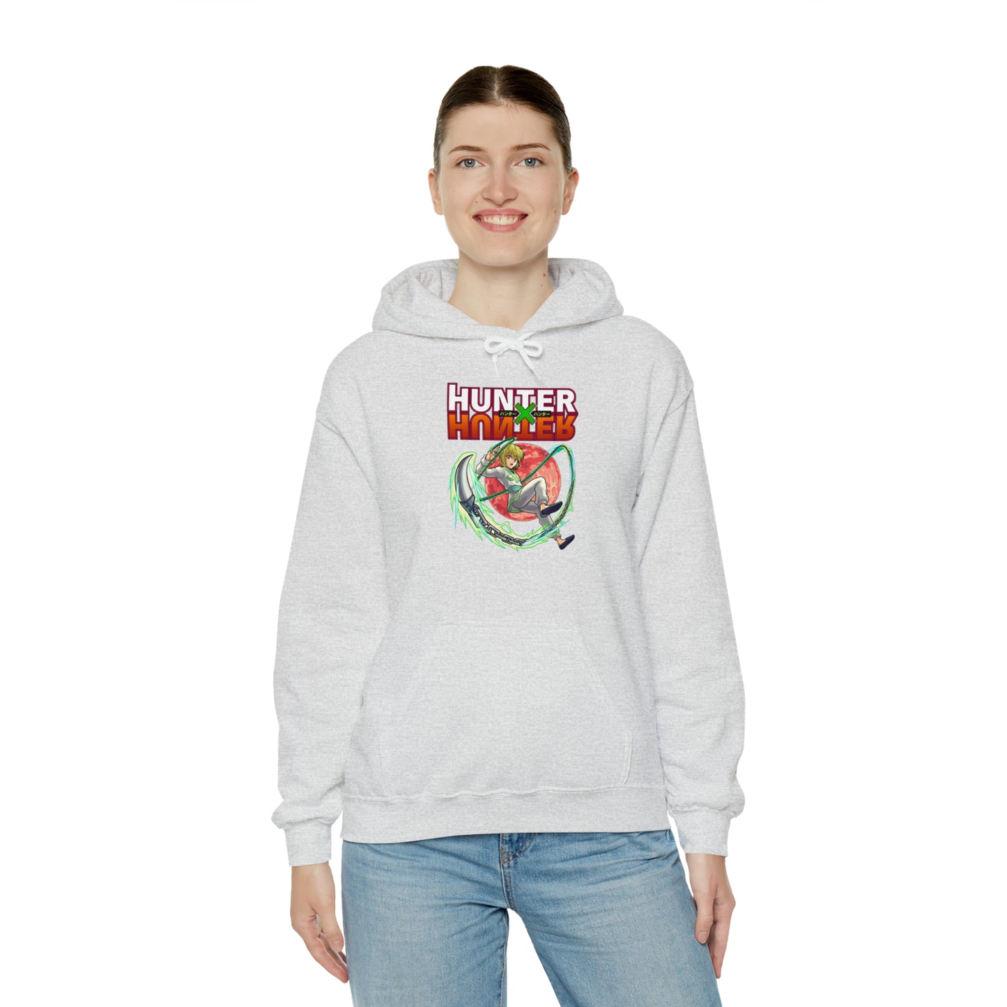 3MLLC | Kurapika Hunter X Hunter Anime Manga Hoodie Unisex Heavy Blend™ Hooded Sweatshirt