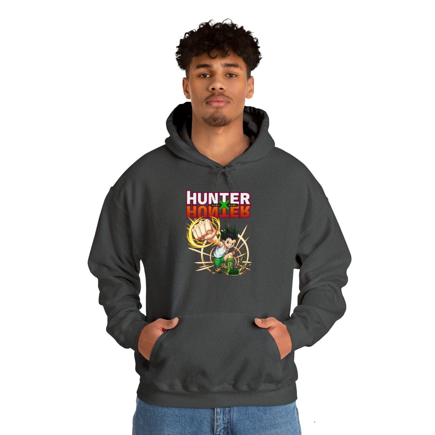 3MLLC | Hunter X Hunter Gon Anime Manga Hoodie Unisex Heavy Blend™ Hooded Sweatshirt