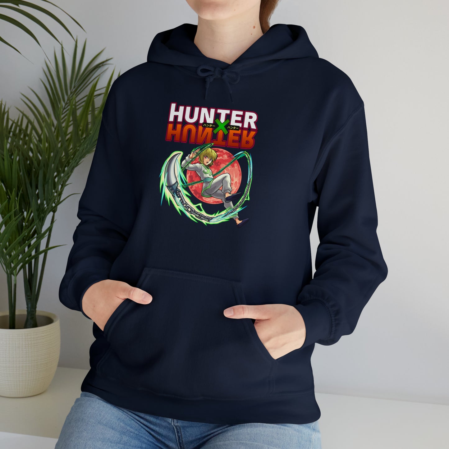 3MLLC | Kurapika Hunter X Hunter Anime Manga Hoodie Unisex Heavy Blend™ Hooded Sweatshirt