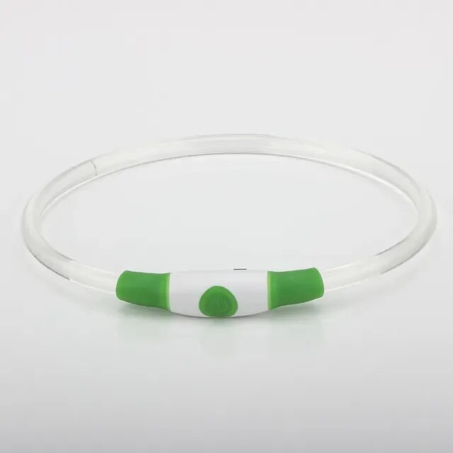 Dog Collar Usb Charge Luminous Collar Luminous Pet Collar Led Dog Collar Pet Accessories Collar Perro светящийся ошейник