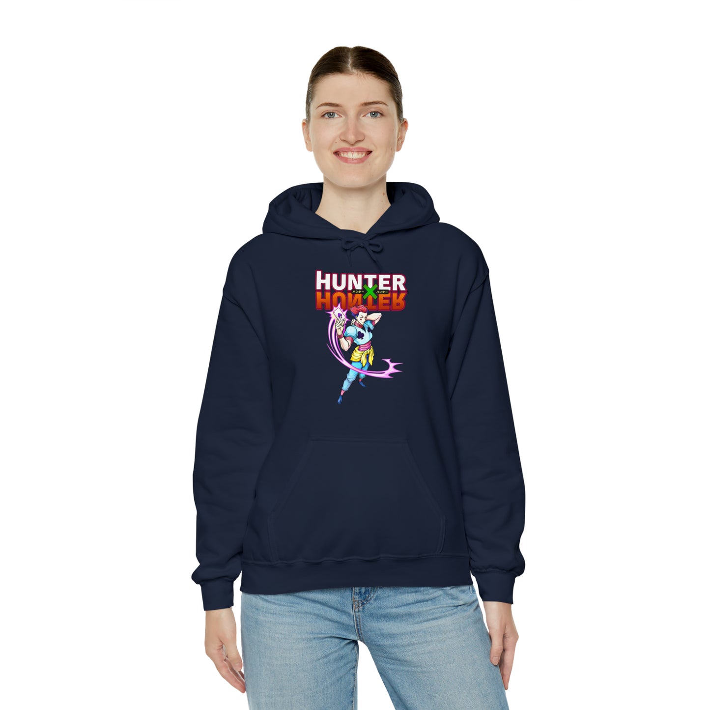 3MLLC | Hisoka Hunter x Hunter Anime Manga Unisex Heavy Blend™ Hooded Sweatshirt