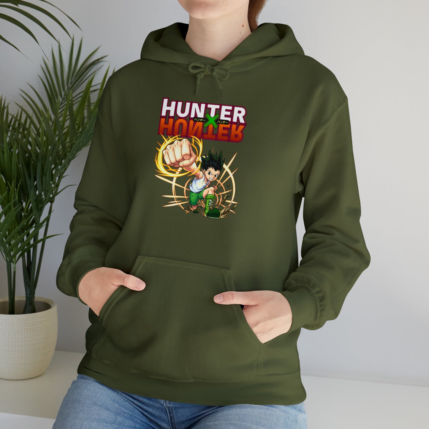 3MLLC | Hunter X Hunter Gon Anime Manga Hoodie Unisex Heavy Blend™ Hooded Sweatshirt