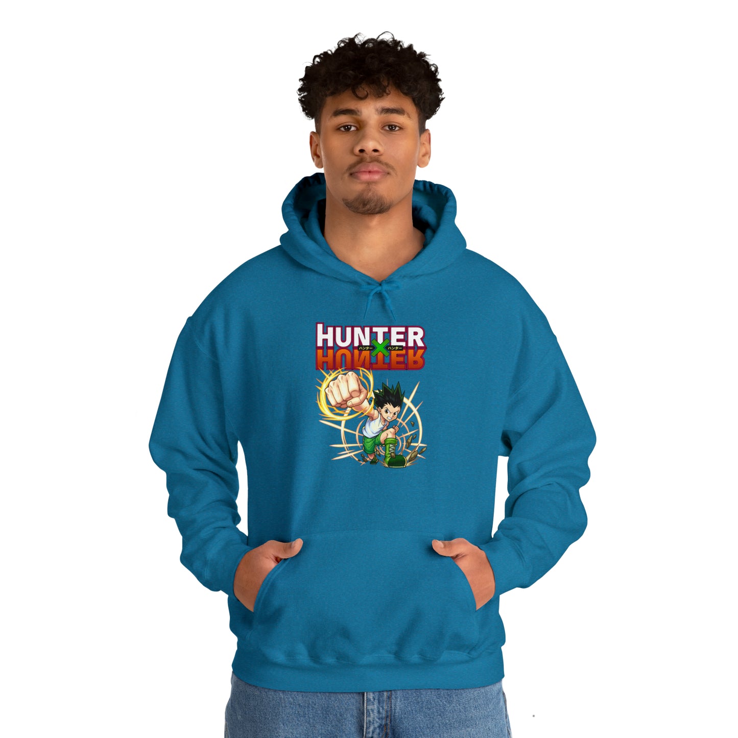 3MLLC | Hunter X Hunter Gon Anime Manga Hoodie Unisex Heavy Blend™ Hooded Sweatshirt