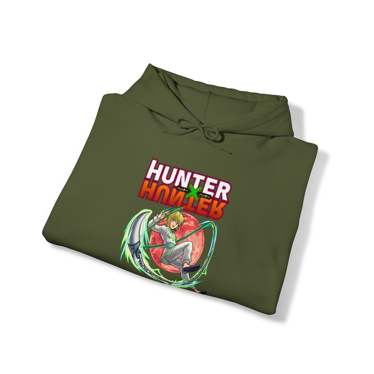 3MLLC | Kurapika Hunter X Hunter Anime Manga Hoodie Unisex Heavy Blend™ Hooded Sweatshirt