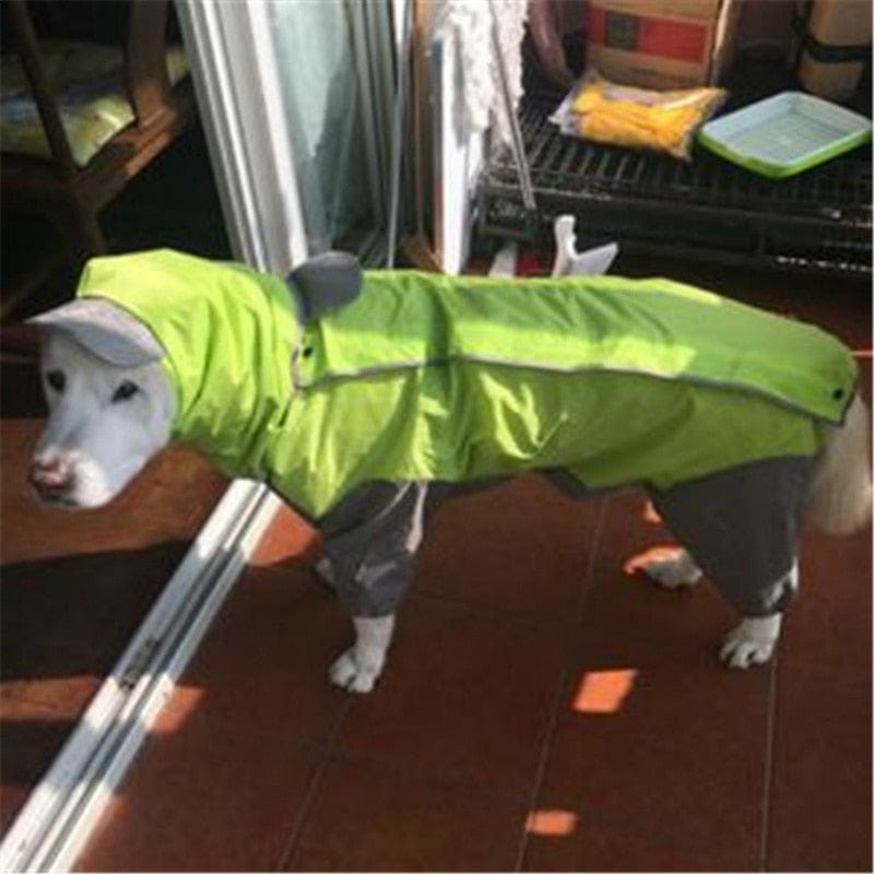 Dog Raincoat Waterproof Jumpsuit Rain Coat