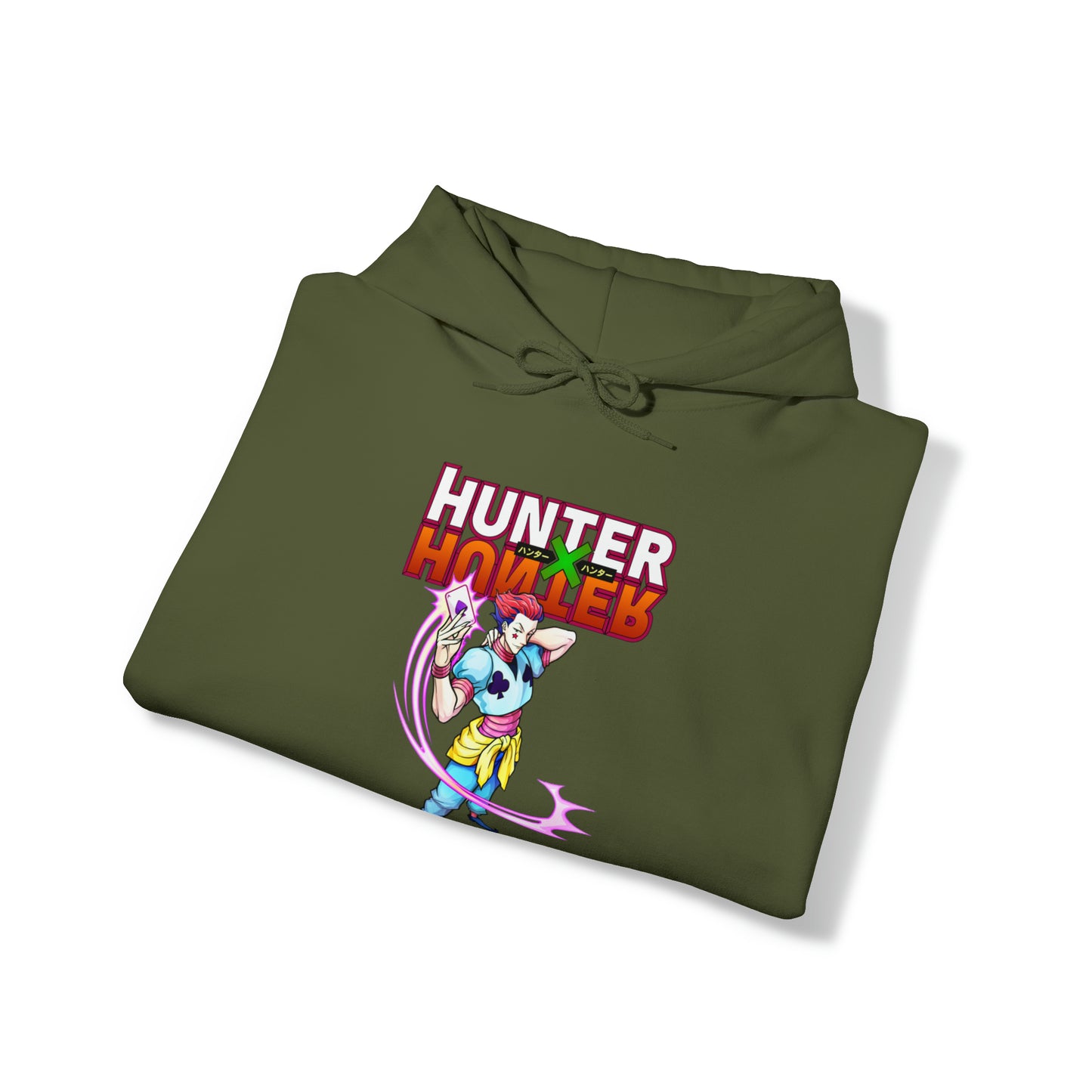 3MLLC | Hisoka Hunter x Hunter Anime Manga Unisex Heavy Blend™ Hooded Sweatshirt