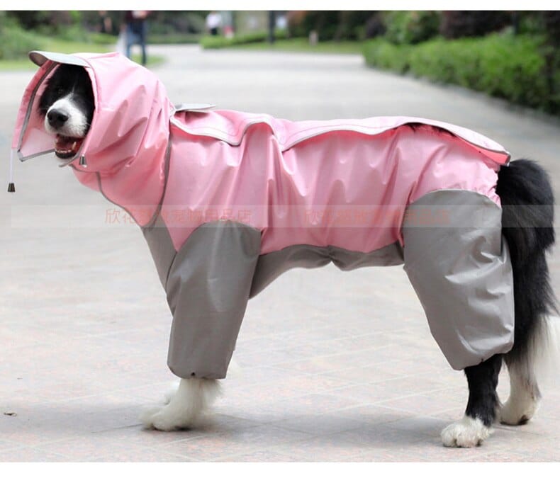 Dog Raincoat Waterproof Jumpsuit Rain Coat
