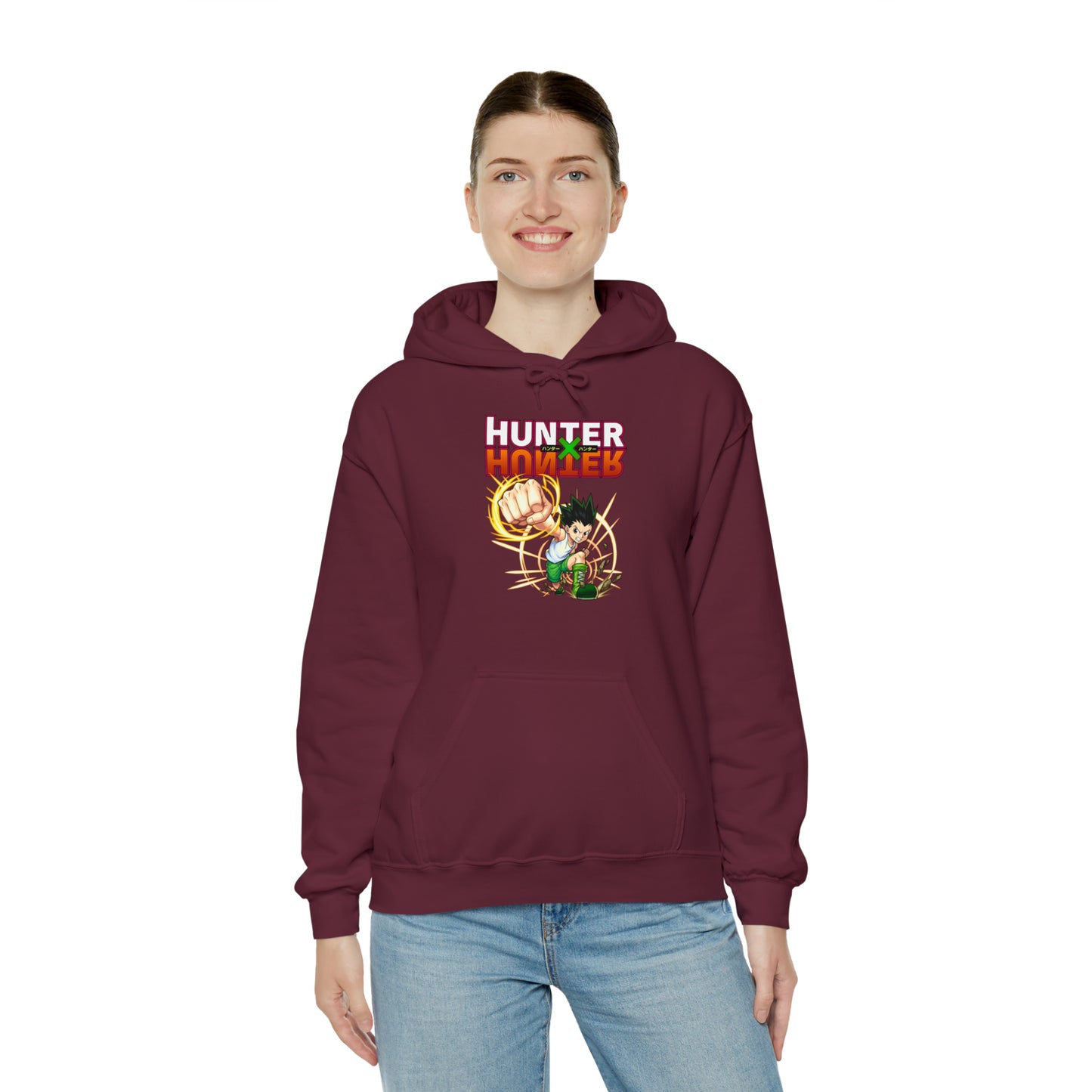 3MLLC | Hunter X Hunter Gon Anime Manga Hoodie Unisex Heavy Blend™ Hooded Sweatshirt