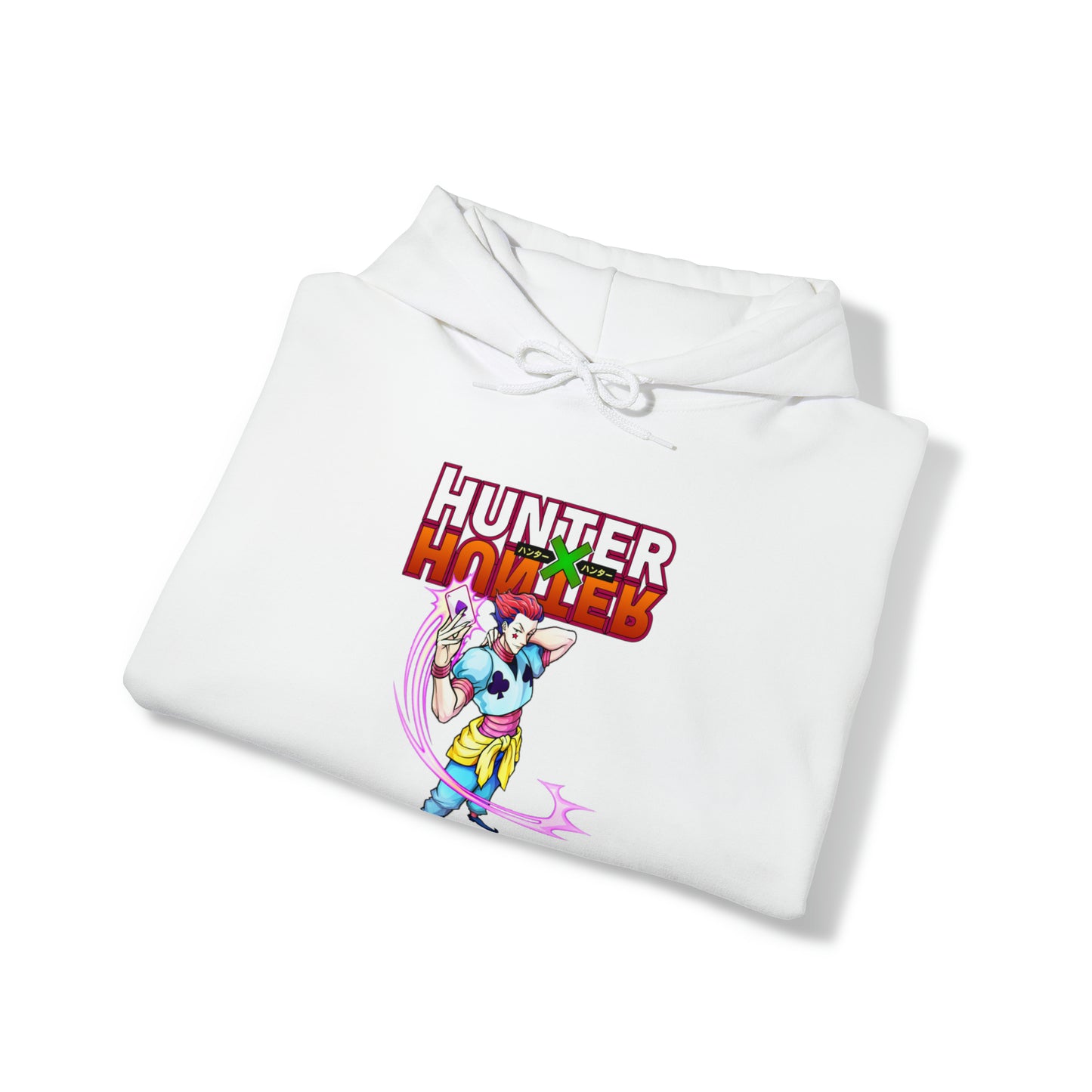 3MLLC | Hisoka Hunter x Hunter Anime Manga Unisex Heavy Blend™ Hooded Sweatshirt