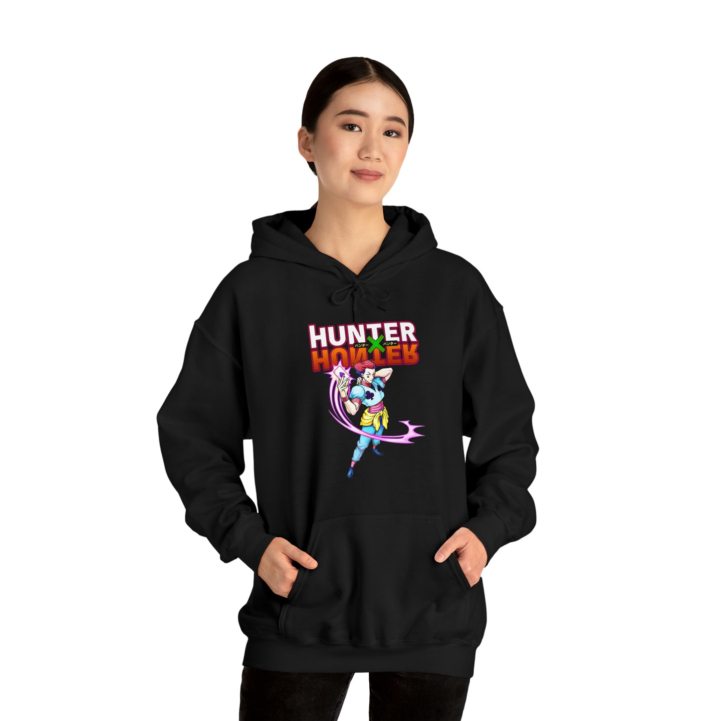 3MLLC | Hisoka Hunter x Hunter Anime Manga Unisex Heavy Blend™ Hooded Sweatshirt