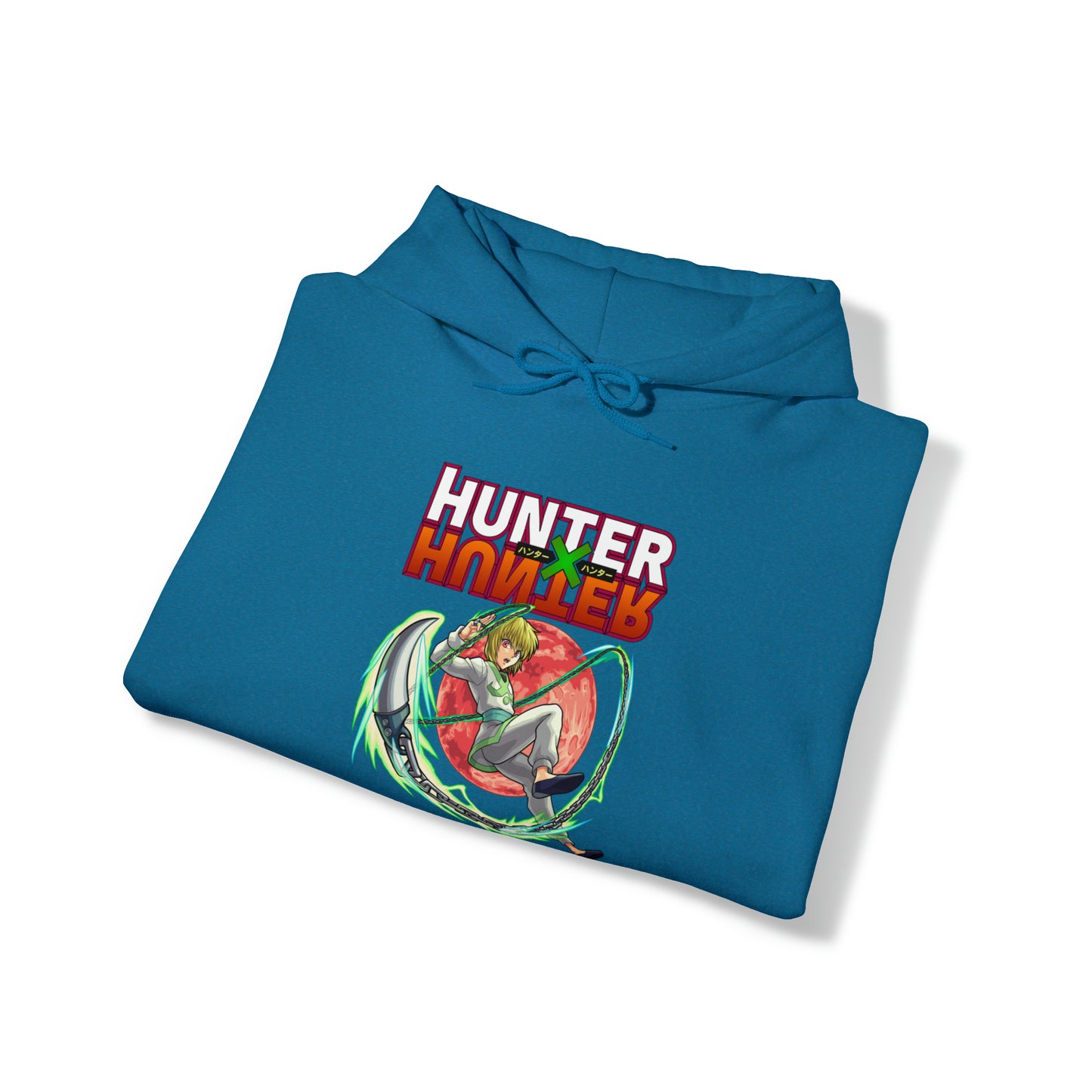 3MLLC | Kurapika Hunter X Hunter Anime Manga Hoodie Unisex Heavy Blend™ Hooded Sweatshirt