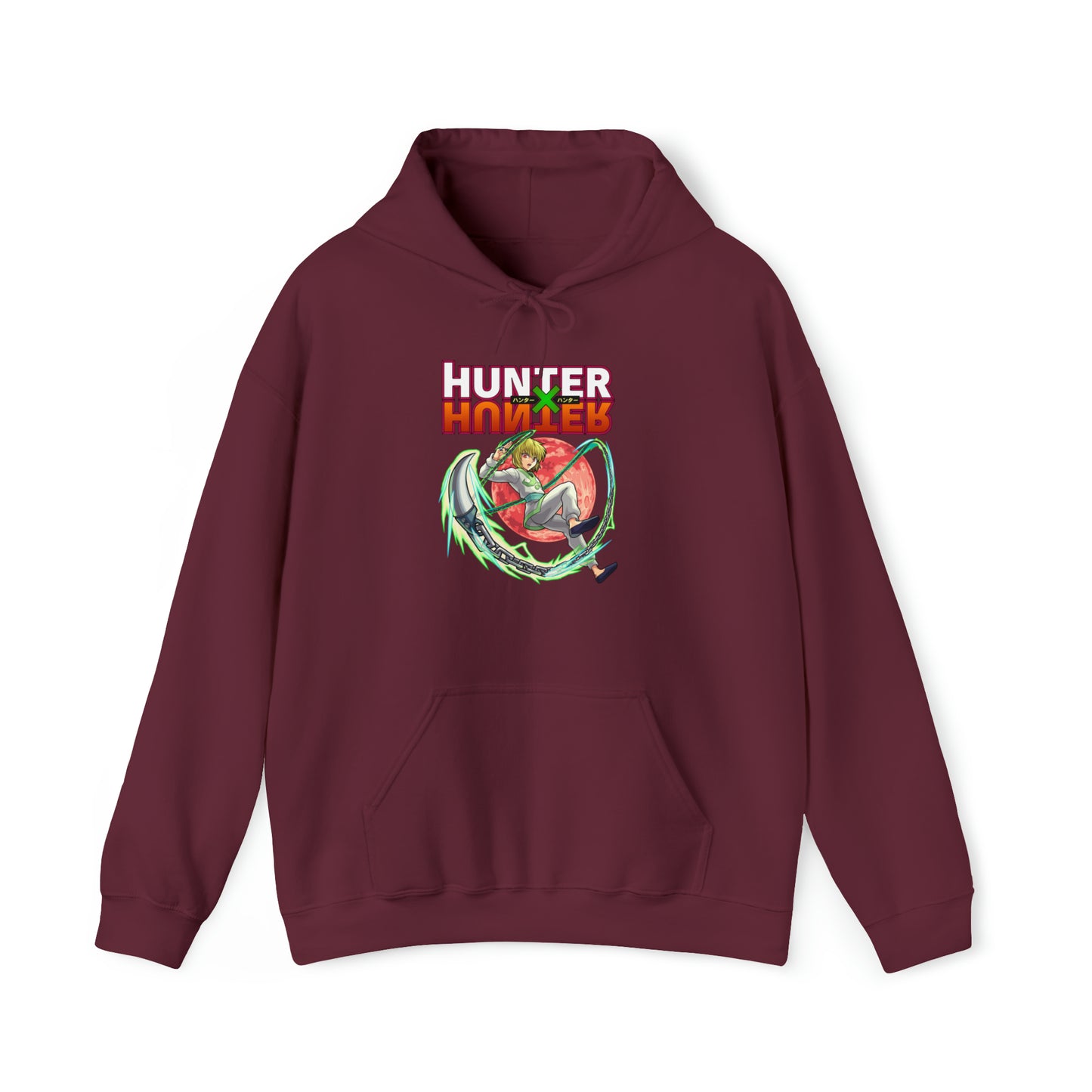 3MLLC | Kurapika Hunter X Hunter Anime Manga Hoodie Unisex Heavy Blend™ Hooded Sweatshirt