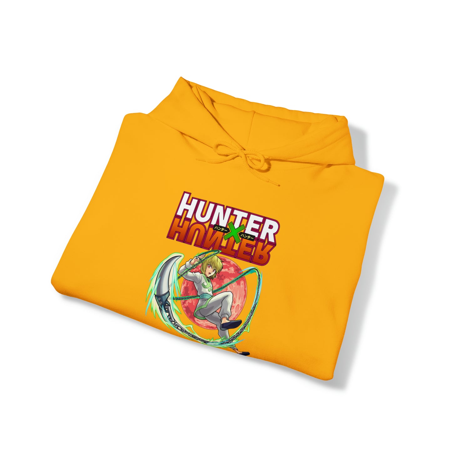 3MLLC | Kurapika Hunter X Hunter Anime Manga Hoodie Unisex Heavy Blend™ Hooded Sweatshirt