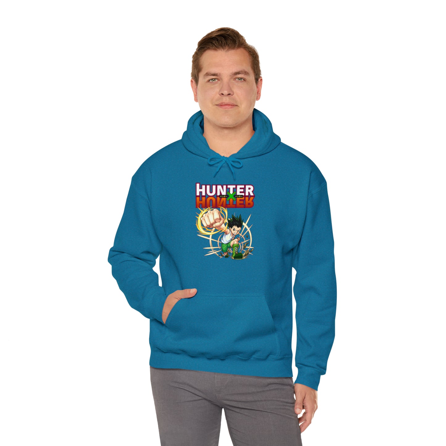 3MLLC | Hunter X Hunter Gon Anime Manga Hoodie Unisex Heavy Blend™ Hooded Sweatshirt