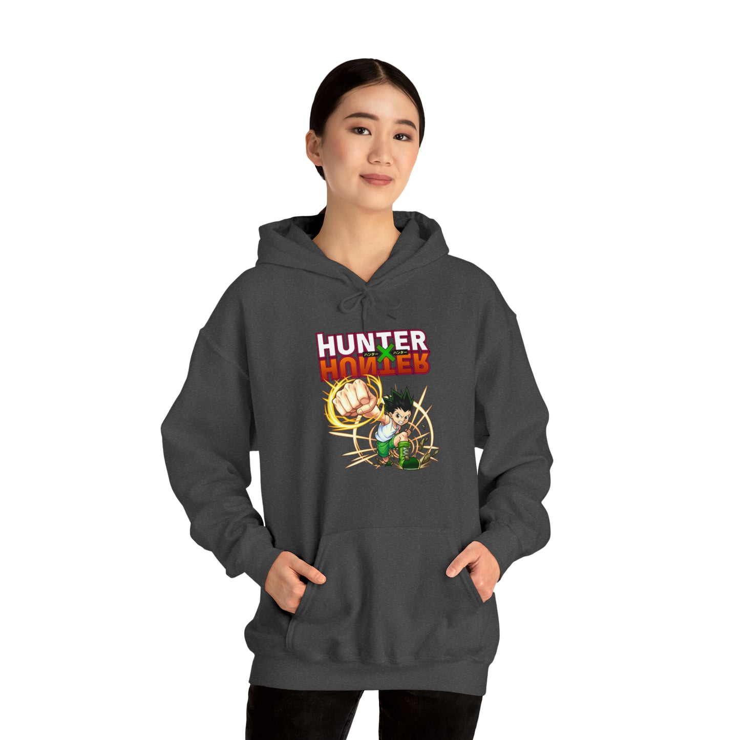3MLLC | Hunter X Hunter Gon Anime Manga Hoodie Unisex Heavy Blend™ Hooded Sweatshirt