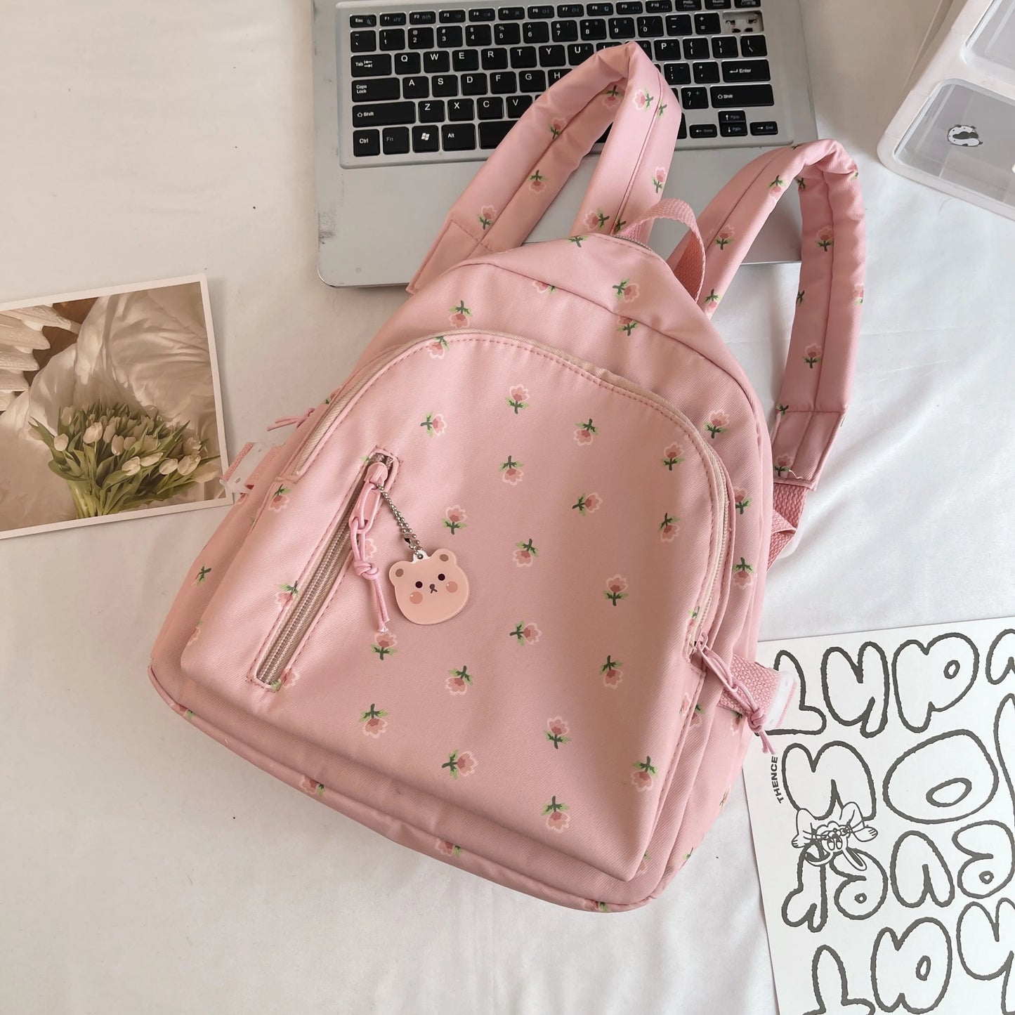 Mini Backpack Ins Niche Japanese and Korean Style Elementary School Student Backpack Printed Small Backpack New Casual Backpack