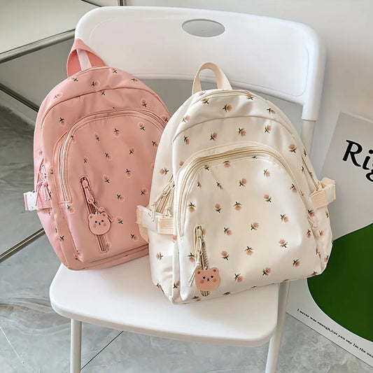 Mini Backpack Ins Niche Japanese and Korean Style Elementary School Student Backpack Printed Small Backpack New Casual Backpack