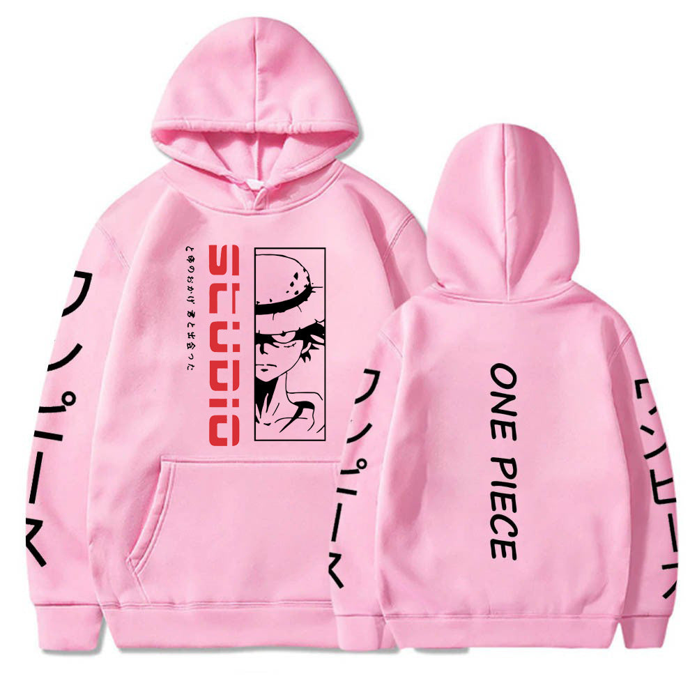 Once Piece Anime Hoodie with Back Design