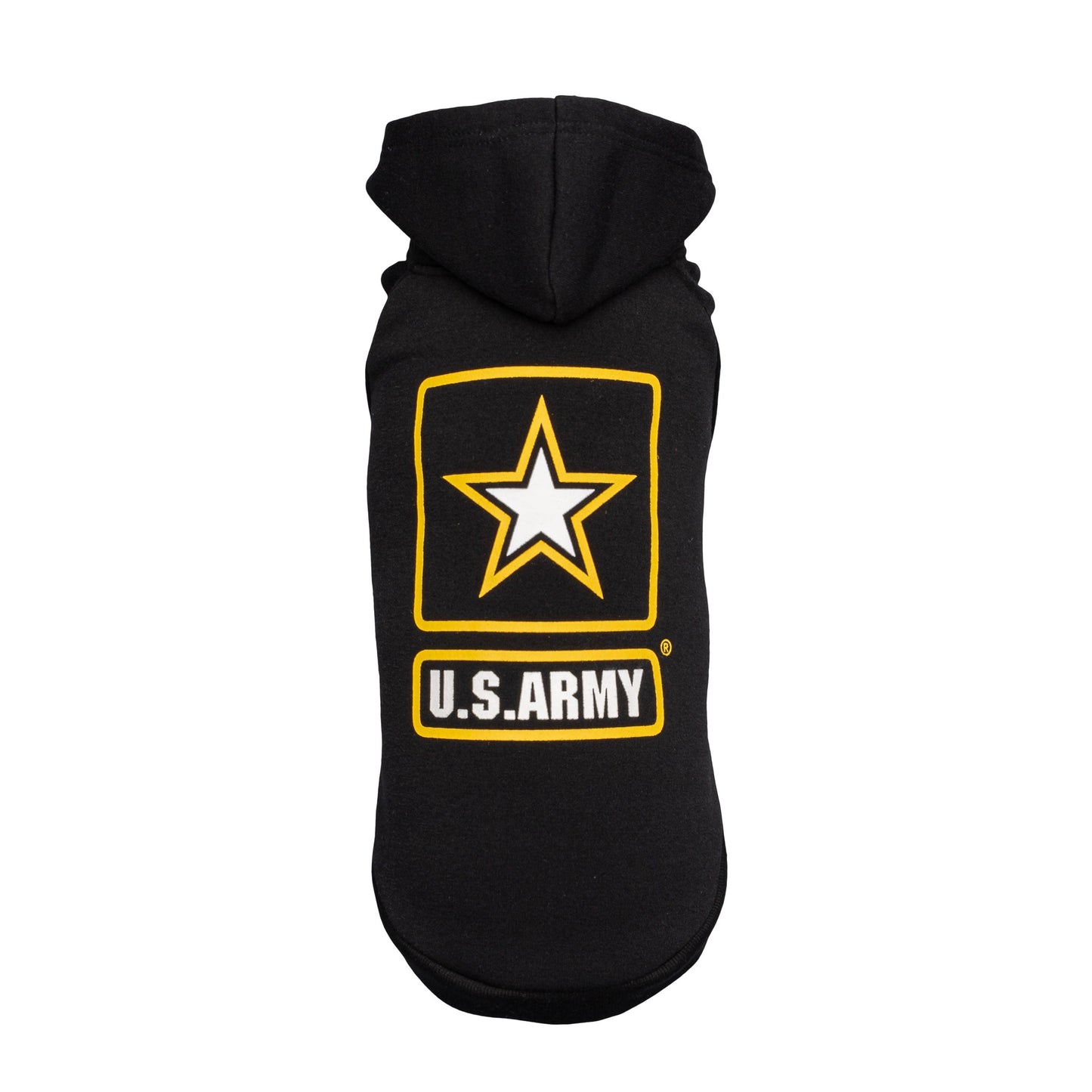 US Army Dog Hooded Sweatshirt Hoodie Dog