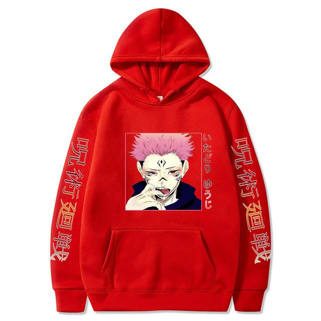Jujutsu Kaisen Attack On Titan Anime Manga Hoodie