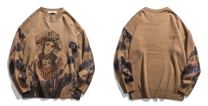 Korean Cultural Sweater