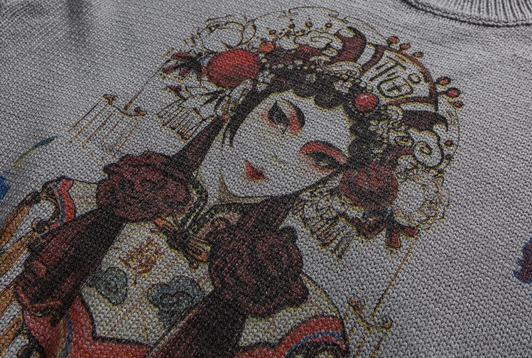 Korean Cultural Sweater