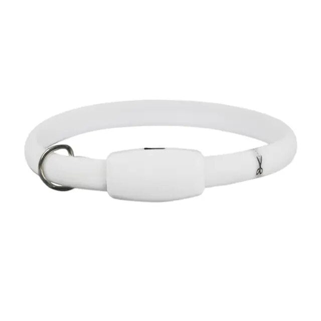Led Dog Collar Cuttable Led Pet Collars Rechargeable Comfortable Luminous Accessories for Dogs Pet Supplies Flashing Dog Collar